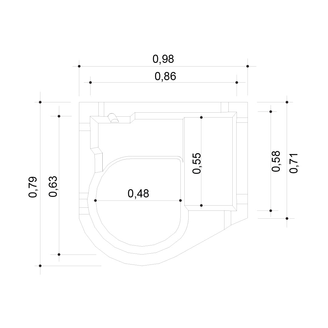 Casa de máquinas Pequena